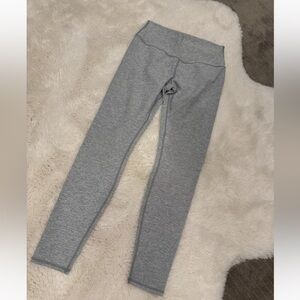 ALO Yoga Heather Gray Leggings.